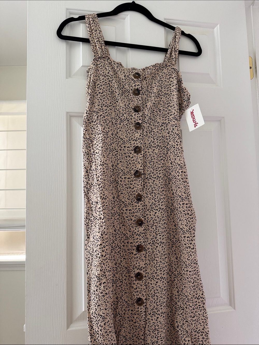 NWT Leopard Maxi Dress